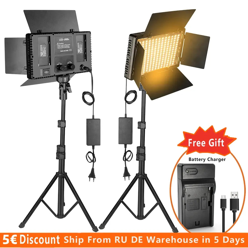 Nagnahz U800 LED Photo Studio Light