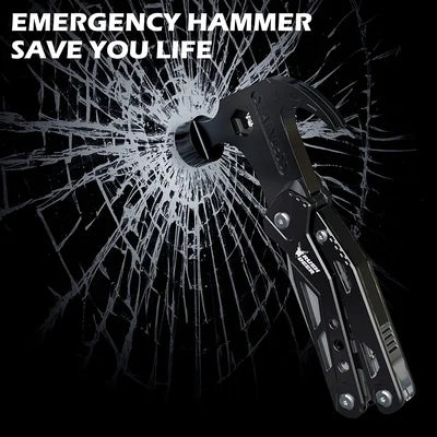 Multifunctional Survival Hammer 14 in 1 Stainless Steel Alloy Material