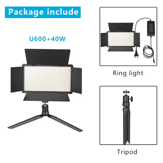 Nagnahz U800 LED Photo Studio Light