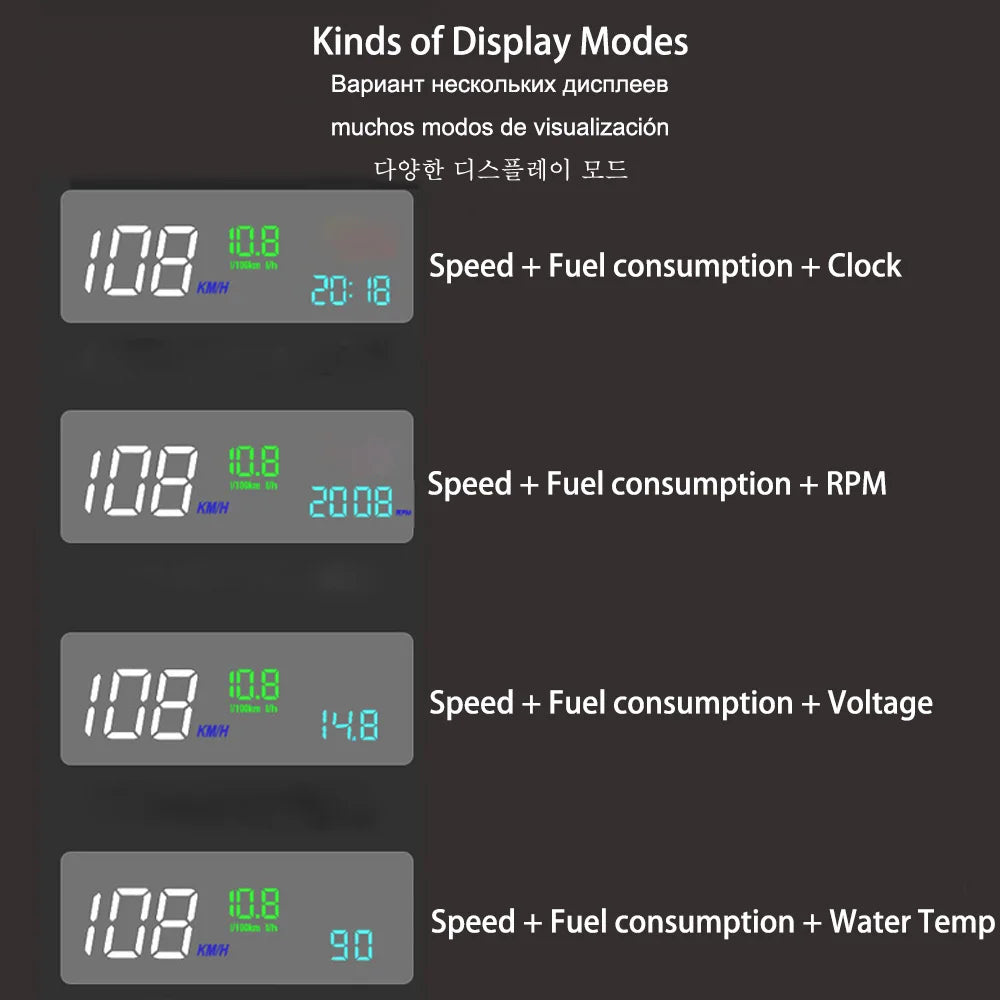 VJOYCAR Mirror Head Up Display