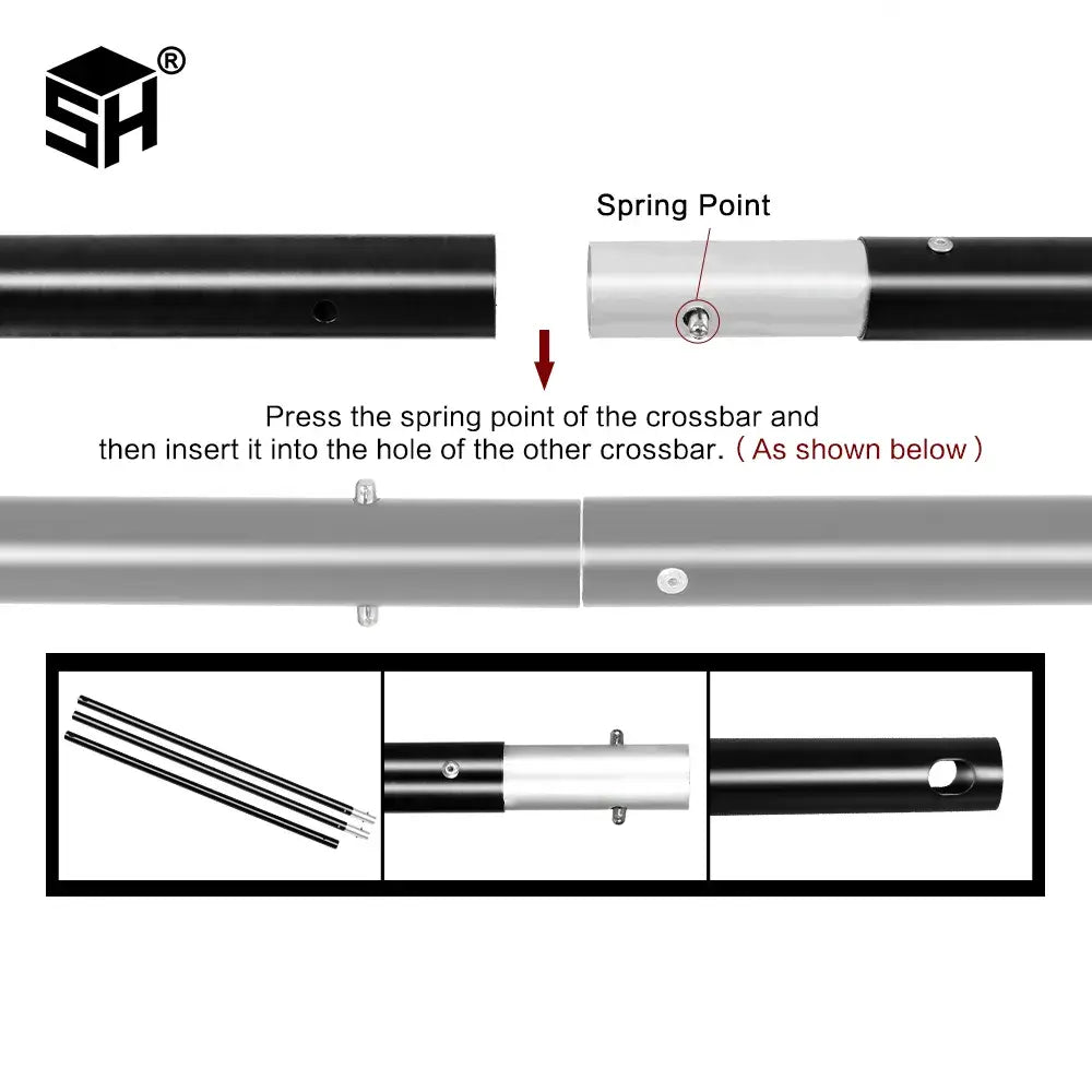 SH Photography Background Stand Kit