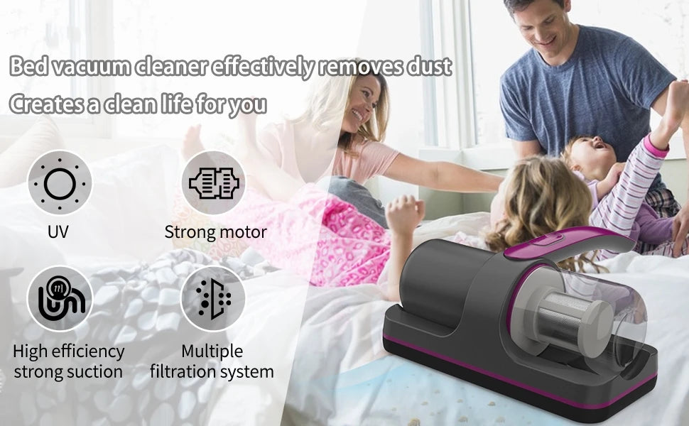 Wireless Mattress Vacuum Cleaner Cordless Handheld