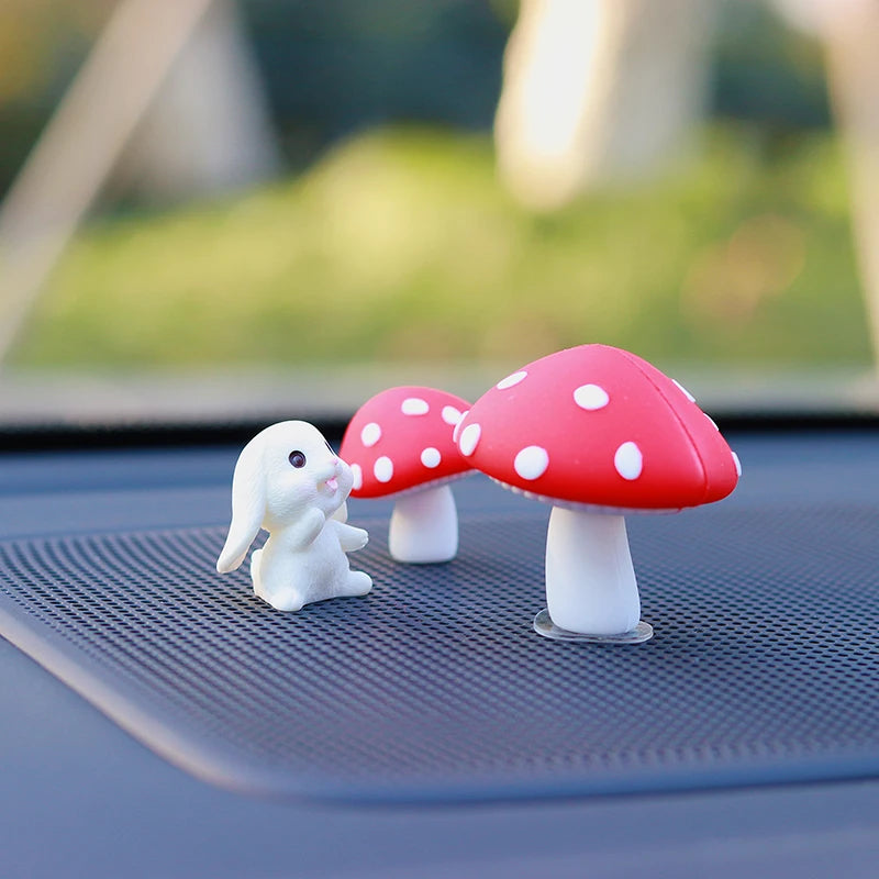 Car Interior Decoration Ornament  Big Mushrooms