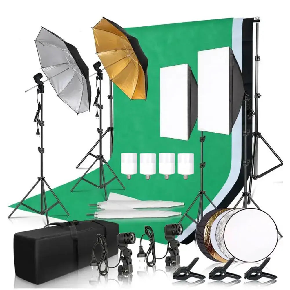 Photography Photo Studio Softbox Lighting Kit