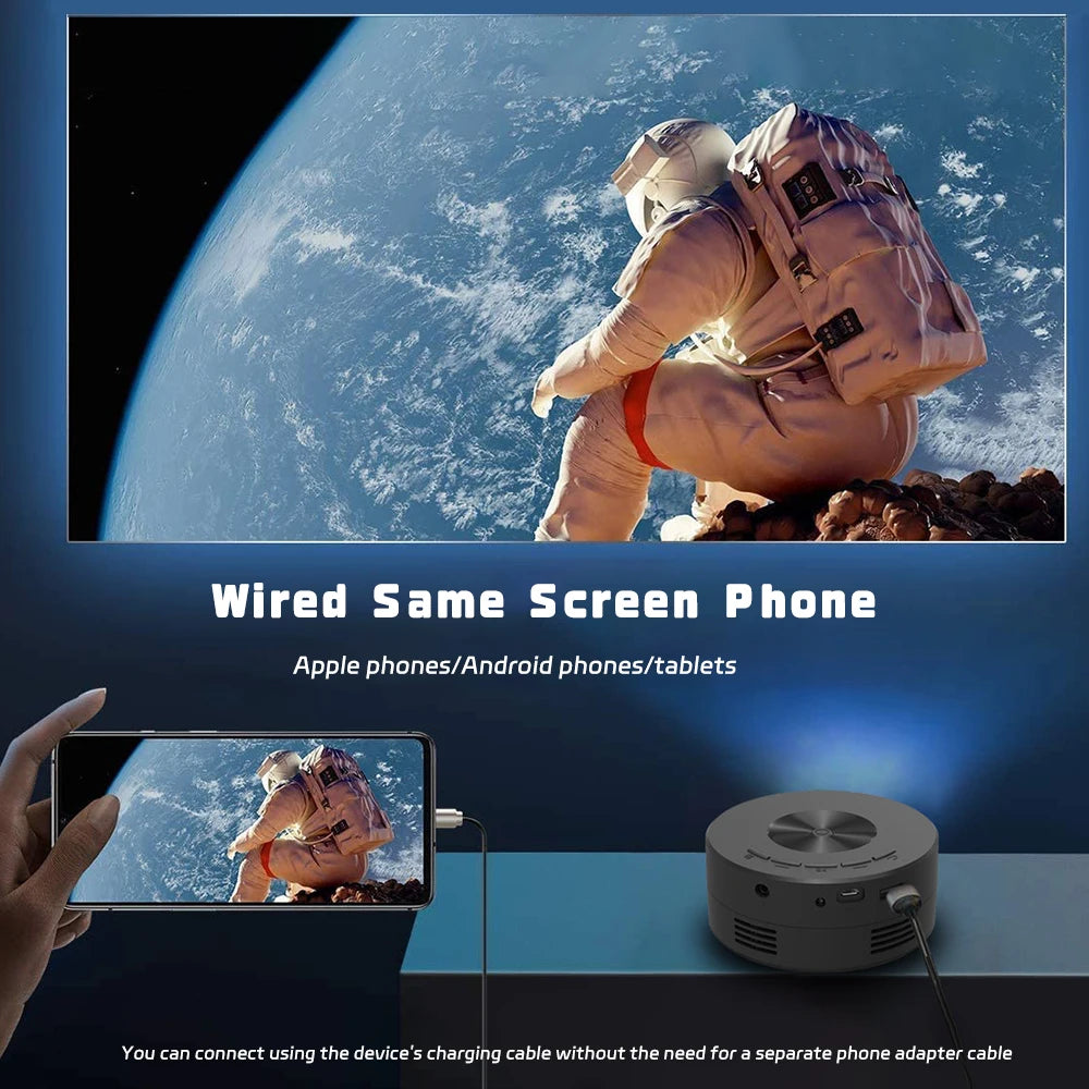 Compatible Portable Mini Projector Home Theater