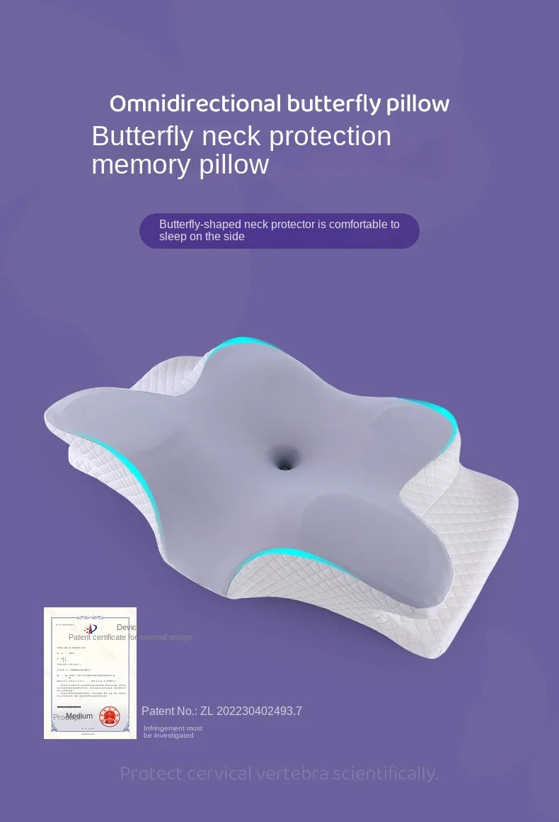 Cervical Pillow Neck Pain Pillow Slow Rebound Memory Cotton