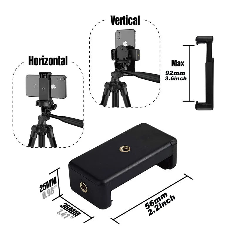 Portable Smartphone Tripod for Phones – Ideal for selfies, pictures, and stable mobile support.