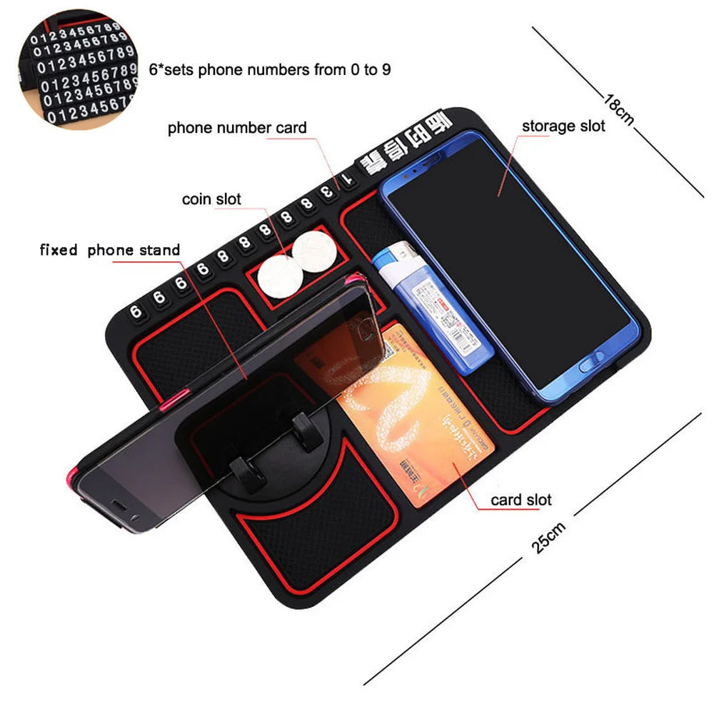 Car Anti-Slip Mat Auto Phone Holder