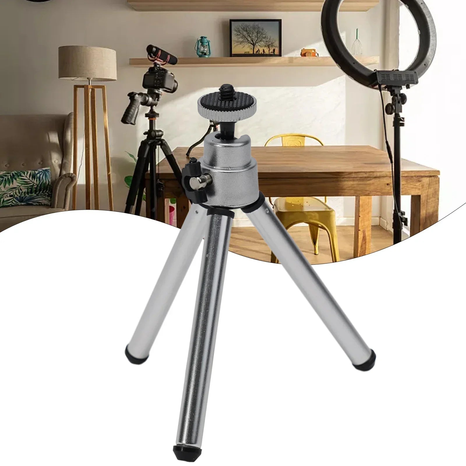 Mini Tripod Stand For Camera Mobile Phone Projector Flexible Durable Tripod Phone Holder Clip Stand Cameras Accessories