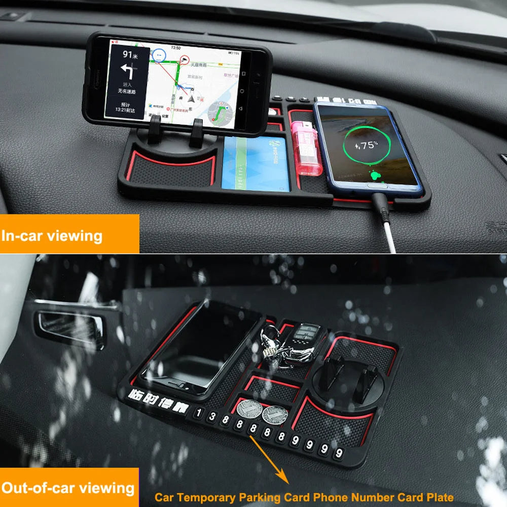 Car Anti-Slip Mat Auto Phone Holder