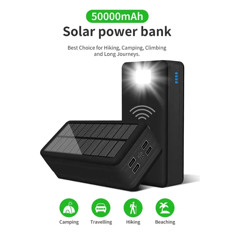 100000mAh Ultra High Capacity Power Bank 120W Fast Charging Powerbank Portable Battery Charger For iPhone Samsung Huawei Xiaomi