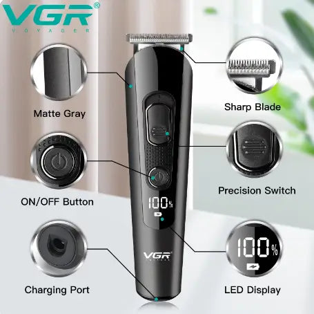 VGR Hair Trimmer Machine V-175