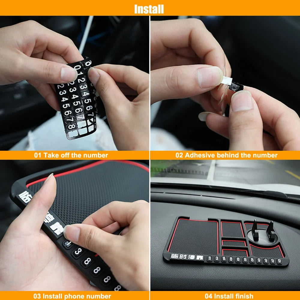 Car Anti-Slip Mat Auto Phone Holder