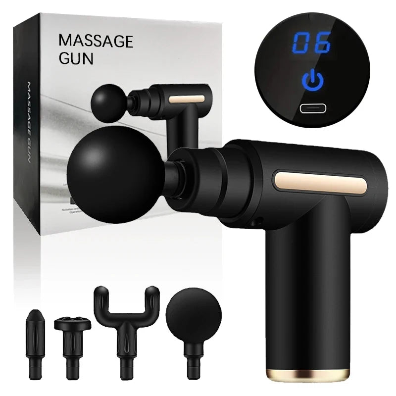 Mini Massage Gun - Portable Muscle Relaxation Device for Fitness & Neck Pain Relief