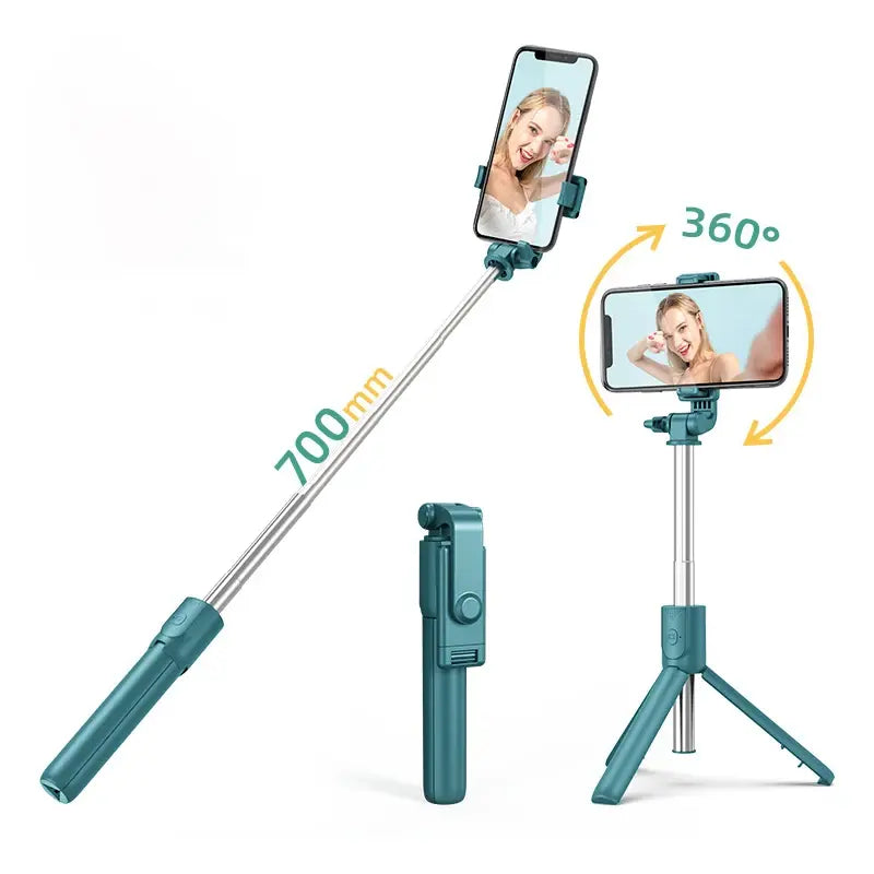 Wireless Selfie Stick Foldable Phone Stand