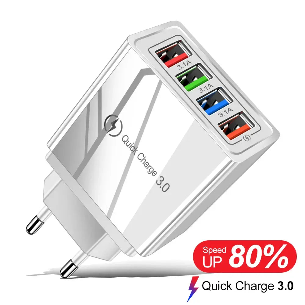 For iPhone 14 USB Charger Quick Charge 3.0