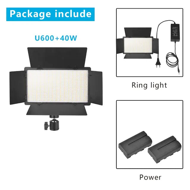 Nagnahz U800 LED Photo Studio Light