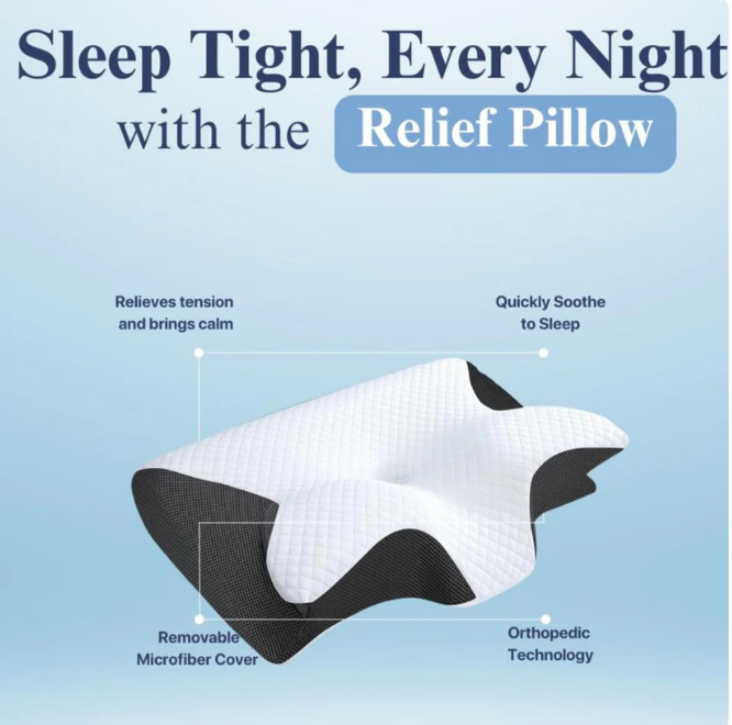 Cervical Pillow Neck Pain Pillow Slow Rebound Memory Cotton