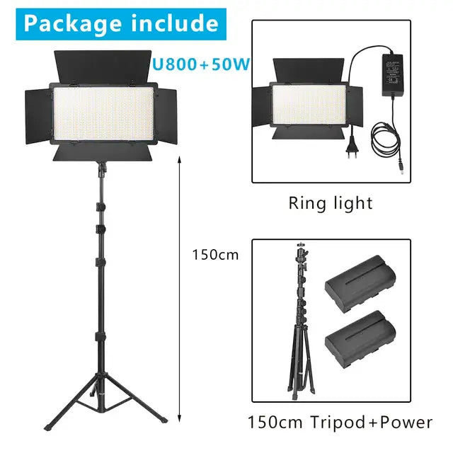 Nagnahz U800 LED Photo Studio Light