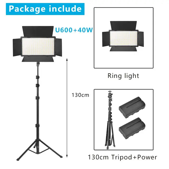 Nagnahz U800 LED Photo Studio Light