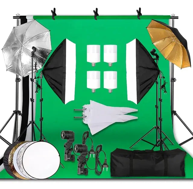 Photography Photo Studio Softbox Lighting Kit